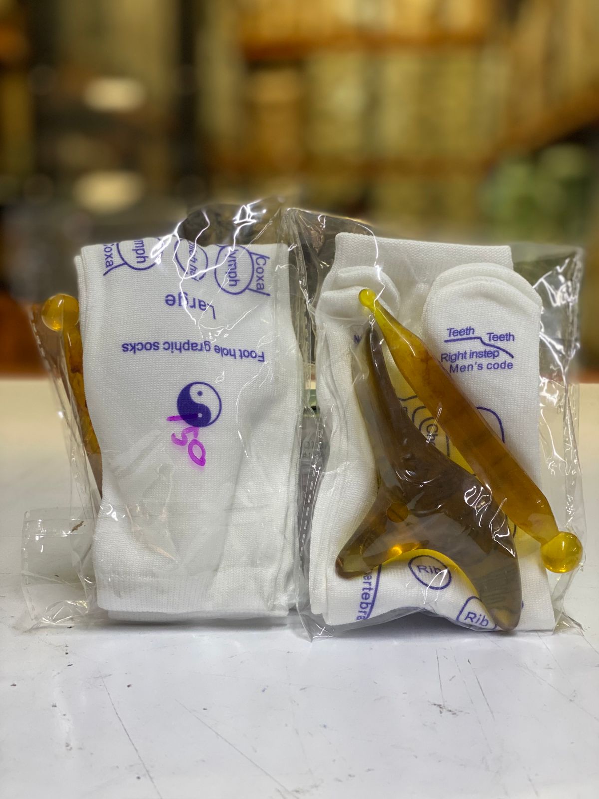 CALCETINES DE ACUPUNTURA (TALLA UNICA)